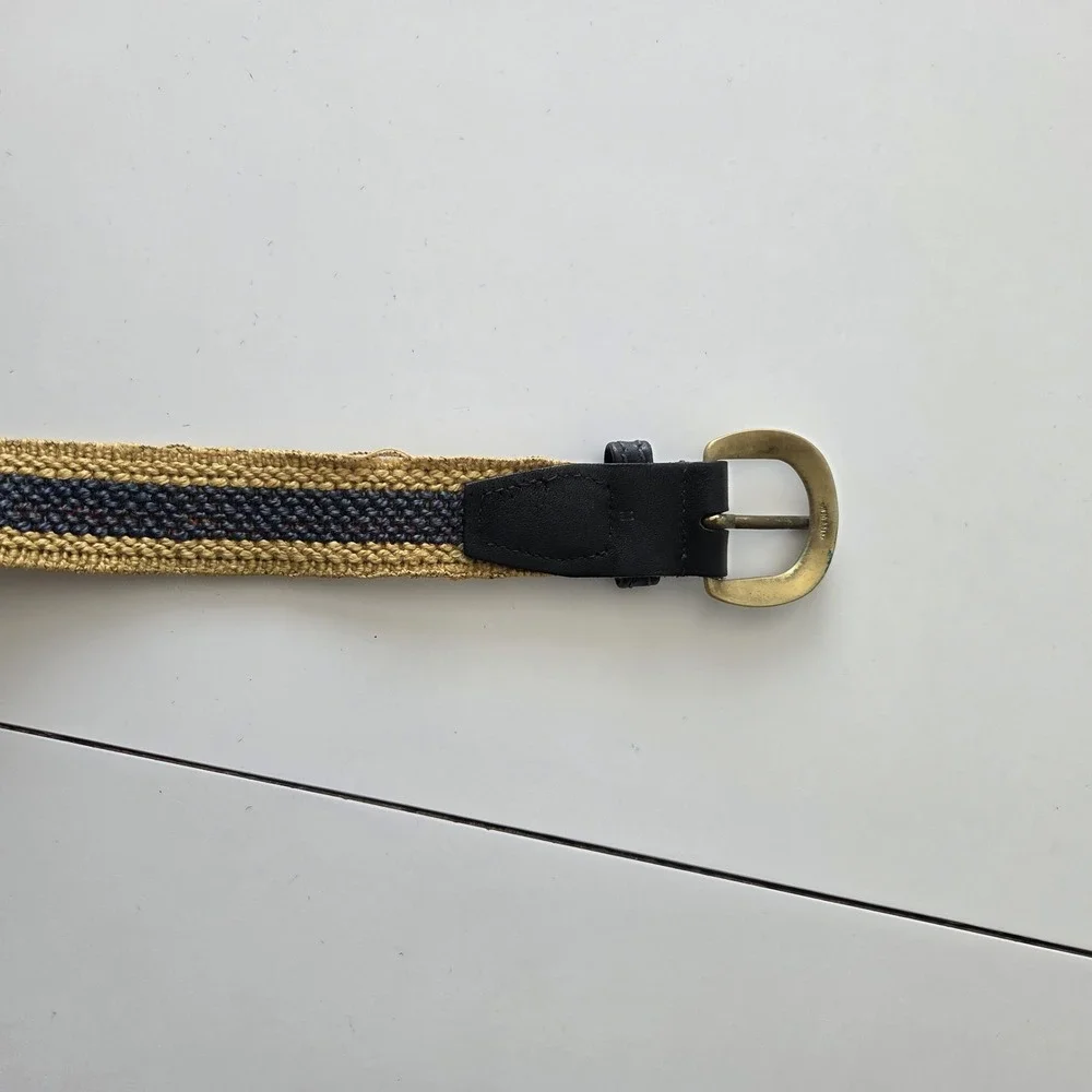 Vtg 90s Stretch Woven Belt 34